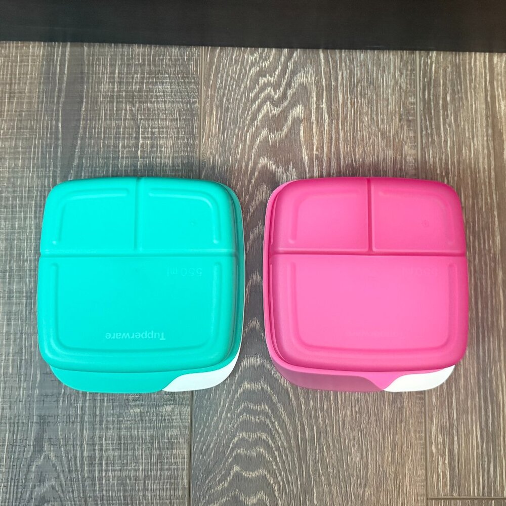 Tupperware Divided Lunch Container – Set of 2 - Picture 5 of 13